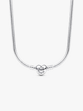 Pandora Moments Heart Clasp Snake Chain Necklace