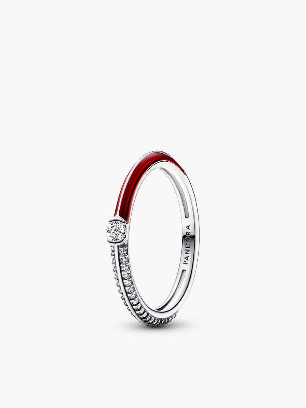 Red Heart Stud Earrings
