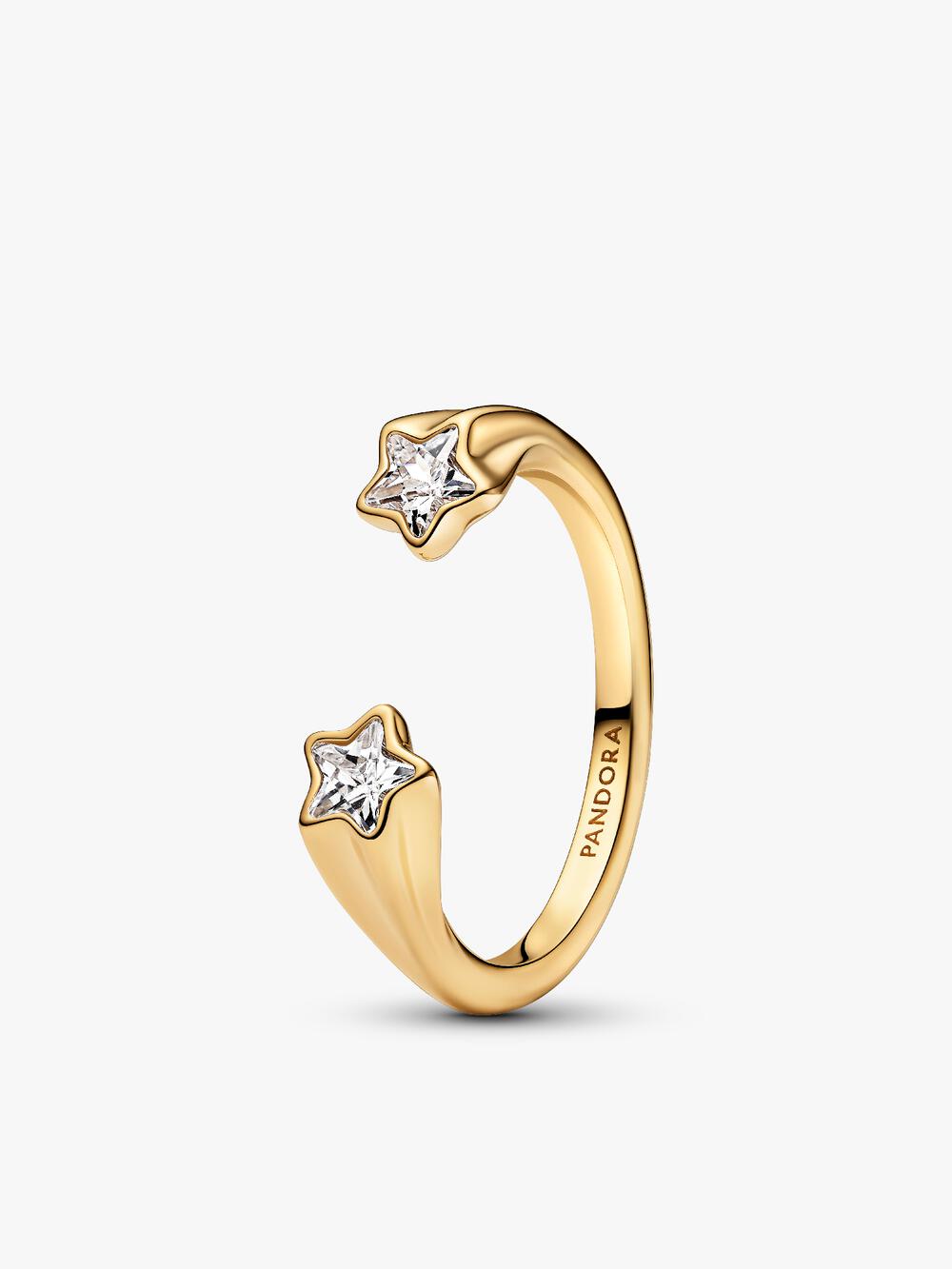 Sparkling Red Heart Ring