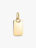 Engravable Rectangle Tag Pendant