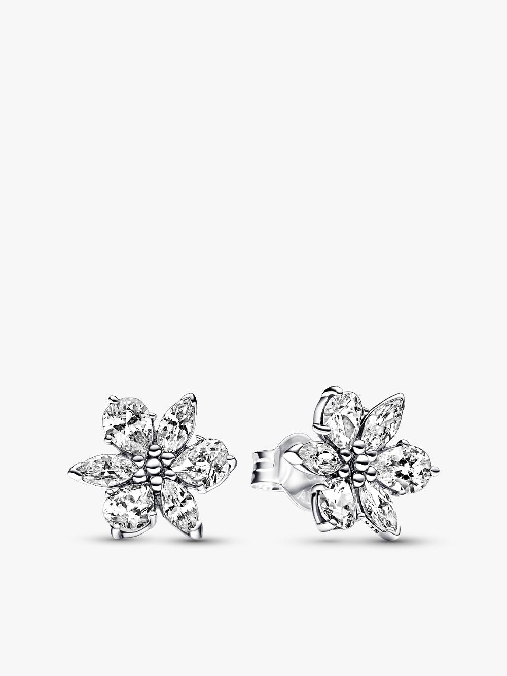 Sparkling Small Bow Stud Earrings