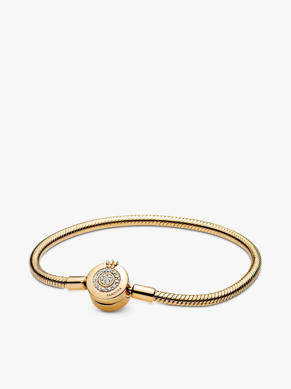 Heart Clasp Snake Chain Bracelet