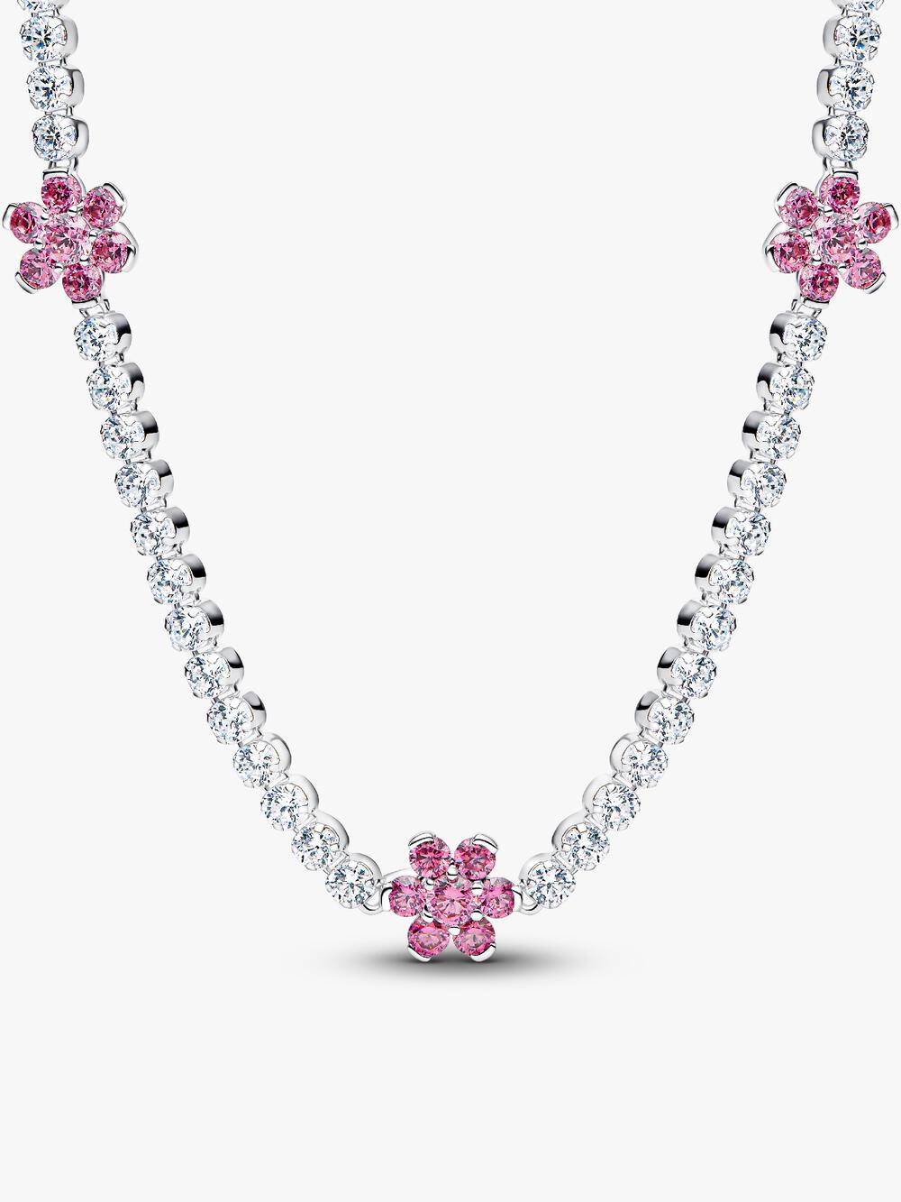 Sparkling Pink Tennis Bracelet