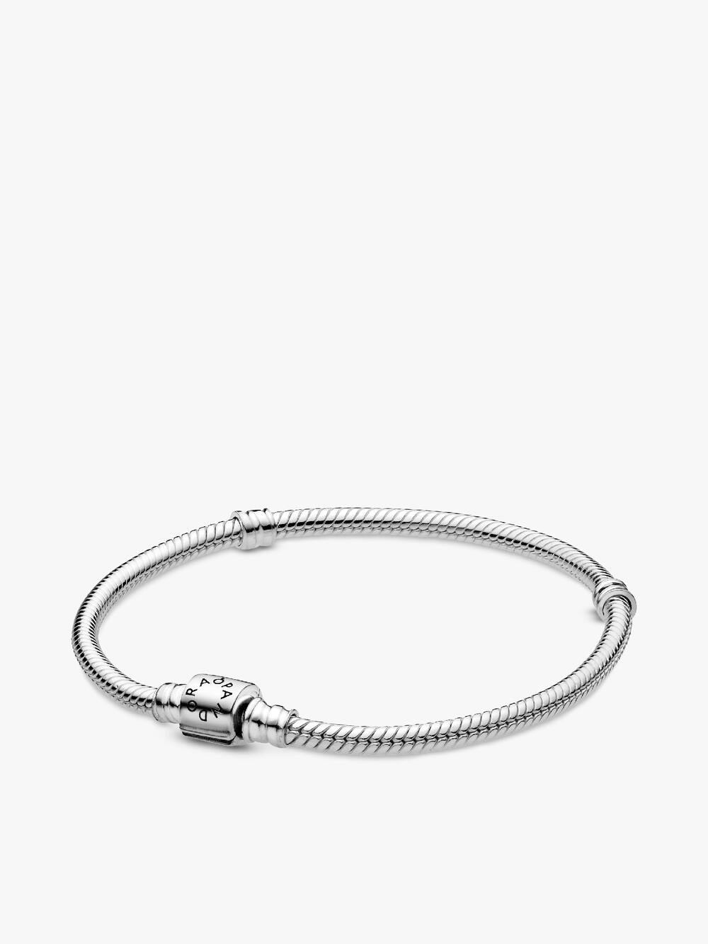 Moments Heart & Snake Chain Bracelet
