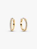 Sparkling Mini Hoop Earrings