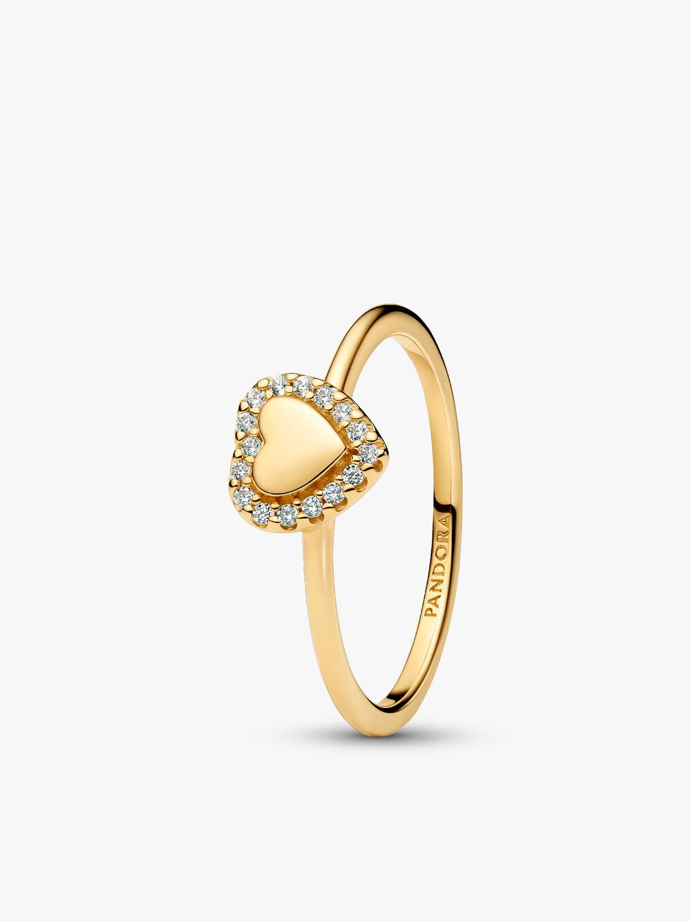Elevated Heart Ring