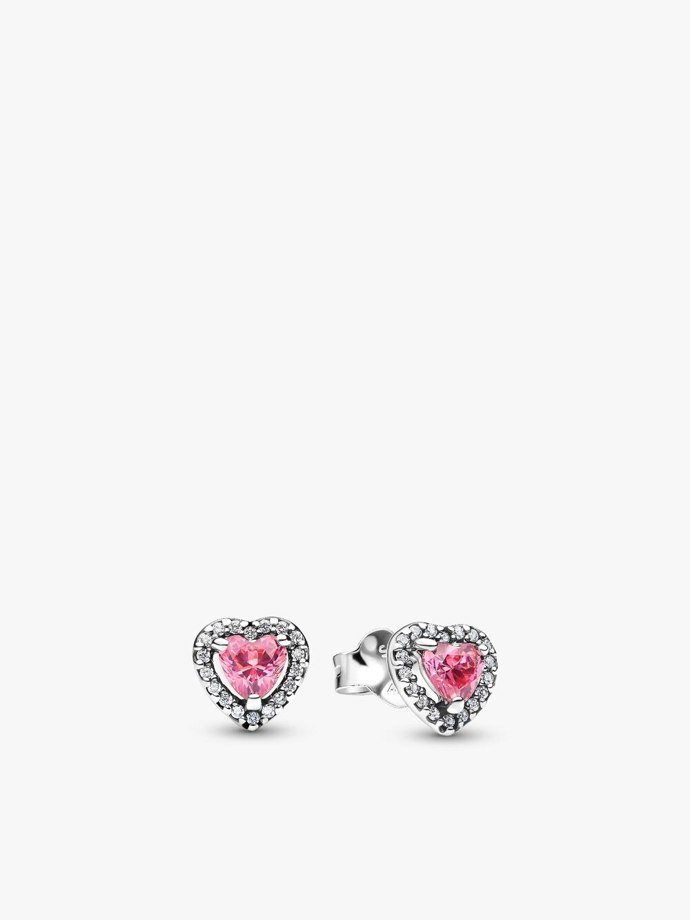 Elevated Pink Heart Ring